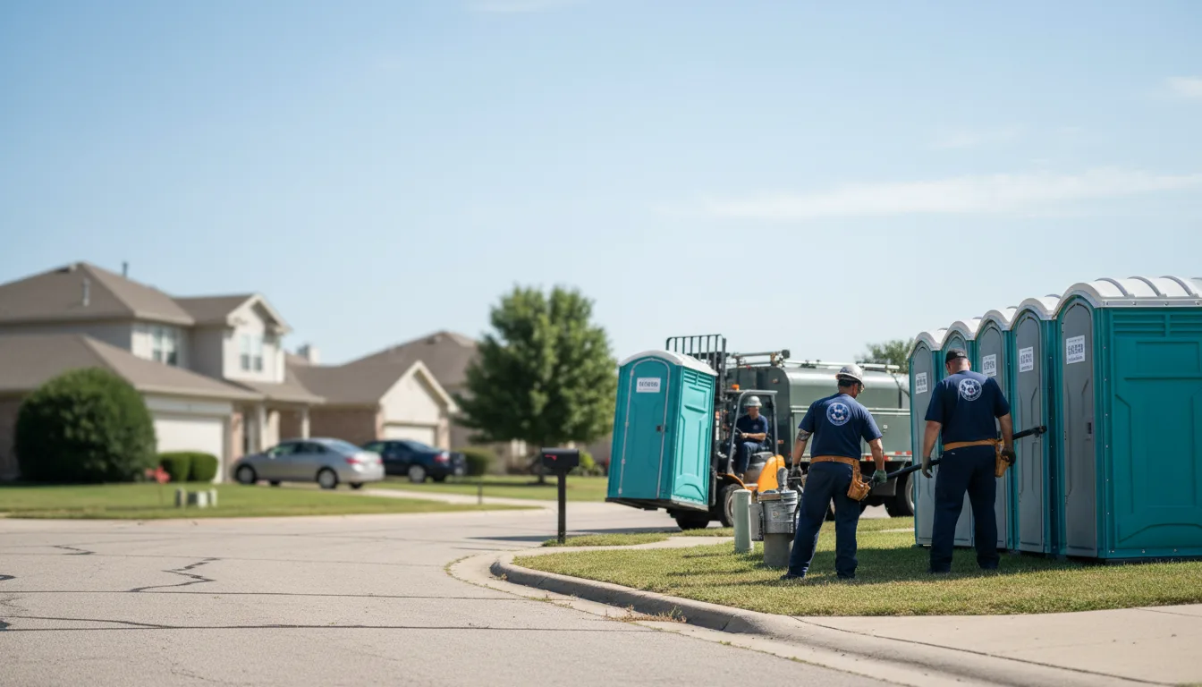 Porta Potty Rental in Sidney, MI near me